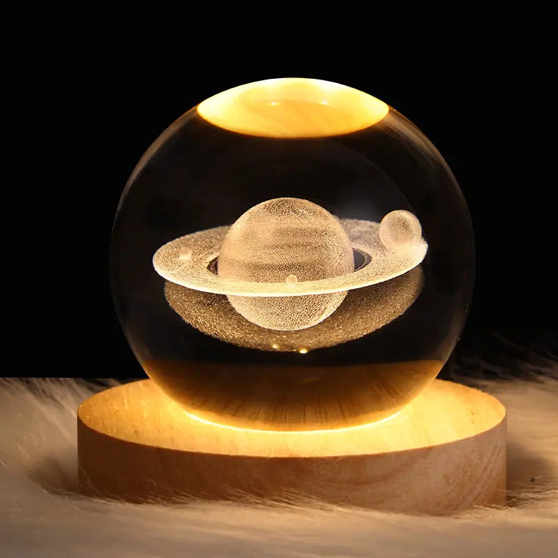 Luminous Crystal Night Light